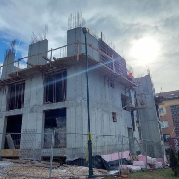 Stambeni objekat Logavina u izgradnji